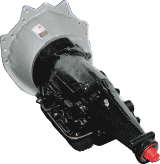 GM's TH-200 transmission with bellhousing.