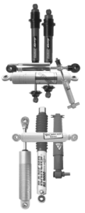 Different types of shock absorbers are tailored to maximize performance in specific applications. 