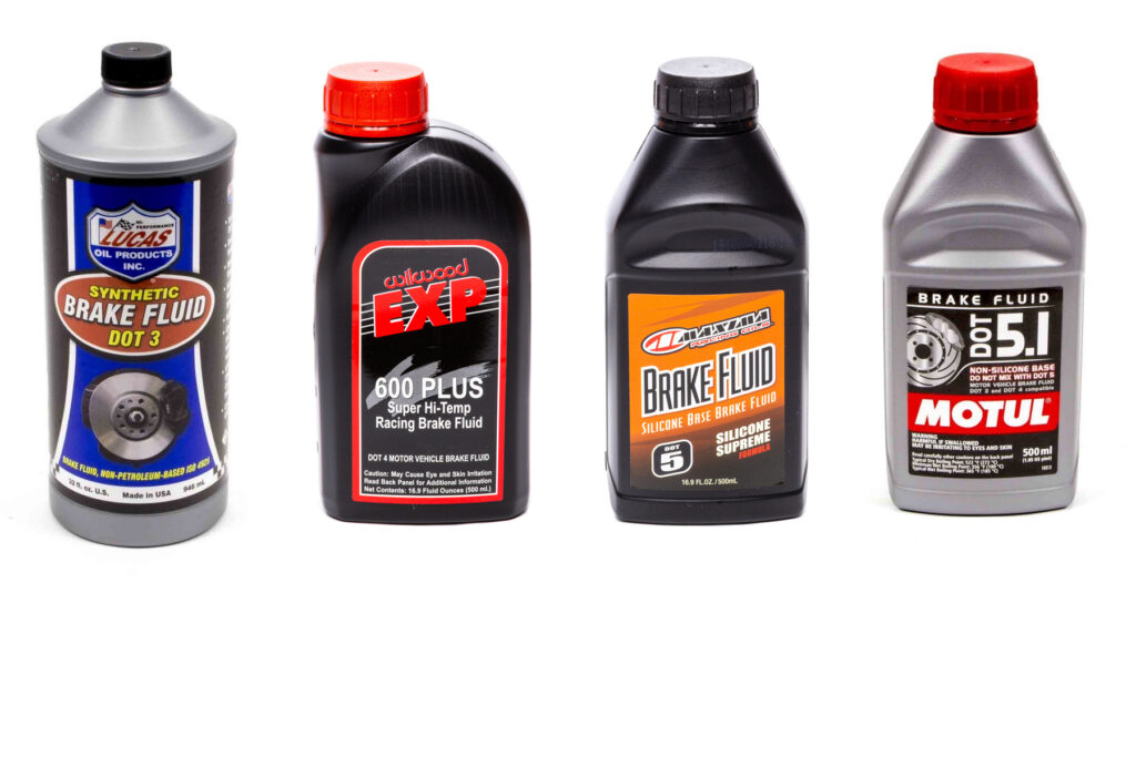 The Difference Between DOT 3, DOT 4 and DOT 5 Brake Fluid 